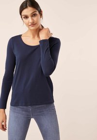 Next LONG SLEEVE STANDARD - Top s dlouhým rukávem - navy