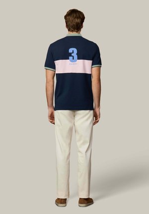 HERITAGE NBR BK PANEL - Poloshirt - sage green