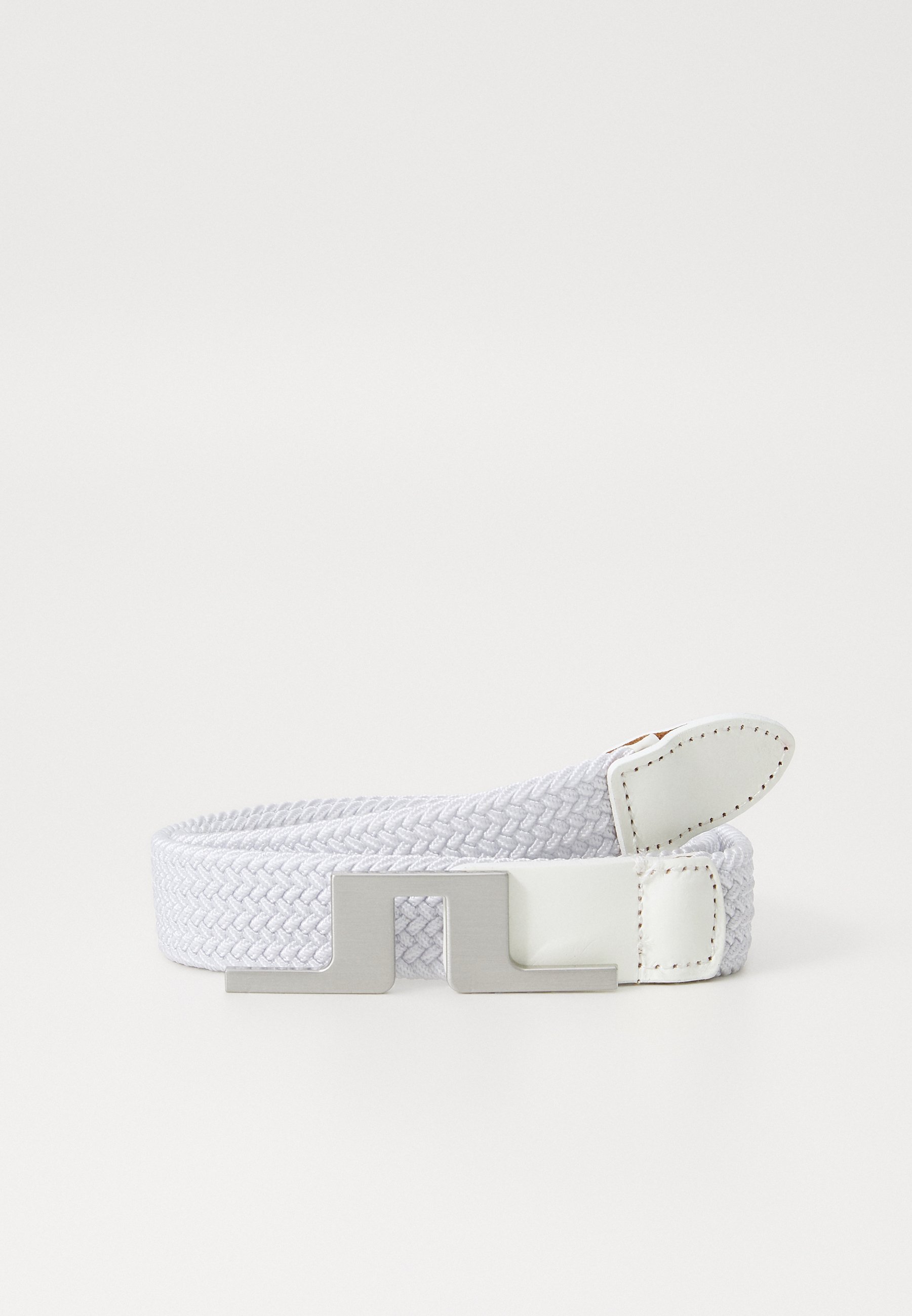 J.LINDEBERG Sports LYKKE BRAIDED BELT - Ceinture - white/blanc