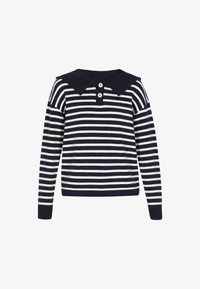Unselected, navy offwhite