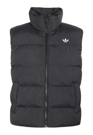 adidas Originals, ADIDAS ORIGINALS STAND COLLAR REGEN VEST - Vest - black