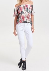 ONLY Skinny-Farkut - white