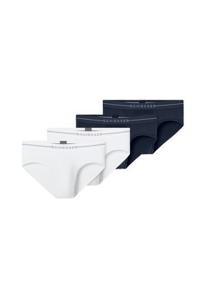 4ER PACK  - Slip - weiß   blau