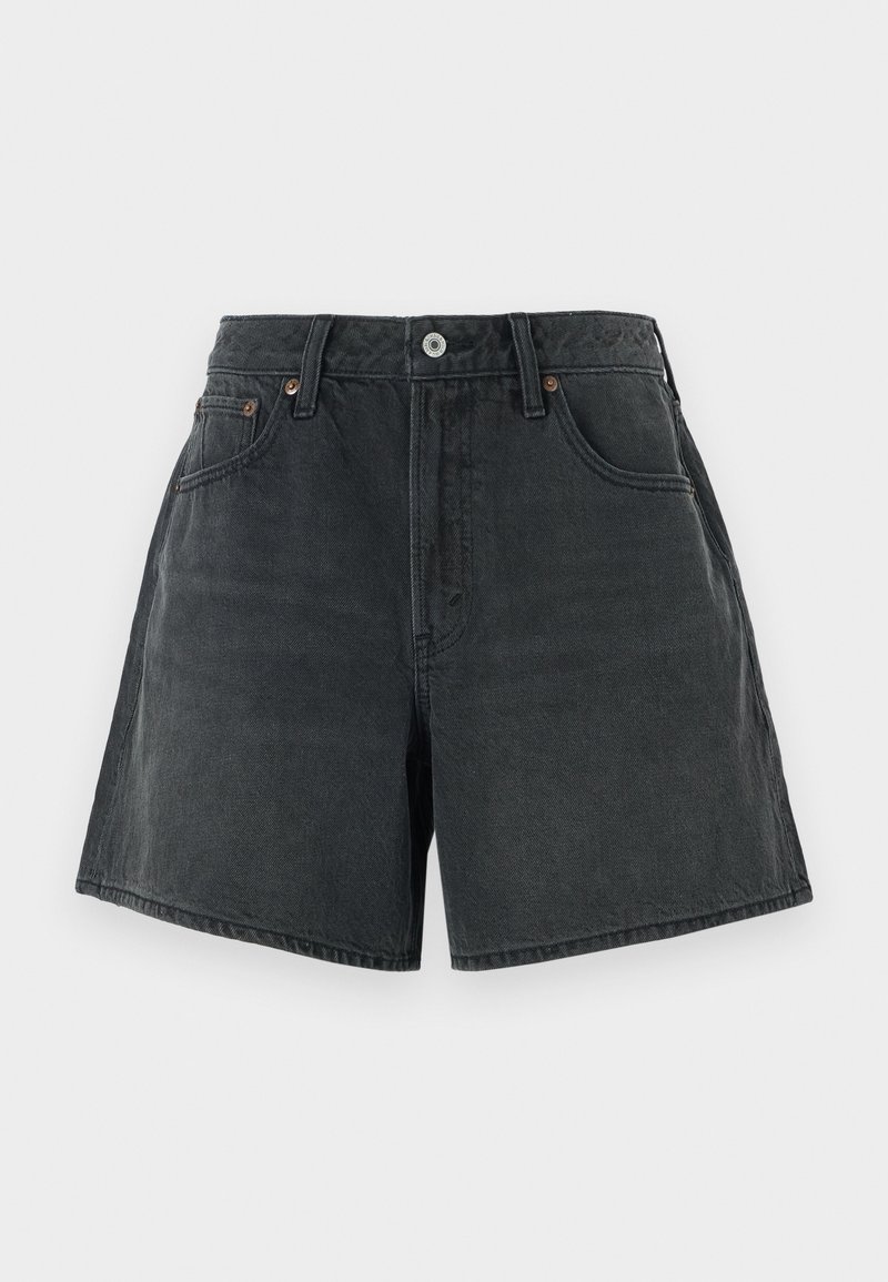 Abercrombie & Fitch Jeansshort zwart Abercrombie & Fitch Jeansshort zwart