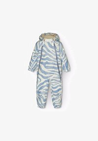Molo PYXIS Snowsuit zebra blue/light blue Zalando