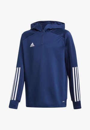 CONDIVO 20 HOODED TRACK TOP - Felpa con cappuccio - blau