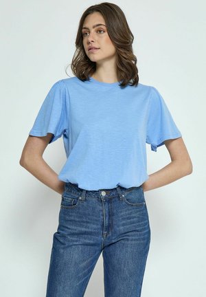 PETULA SHORT SLEEVE  - T-shirt basique - vista blue