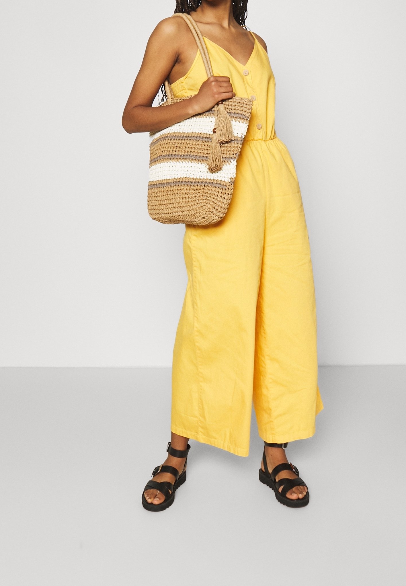 Monki Jumpsuit - yellow - (Pre-owned) - Zalando