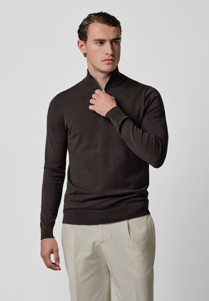 THE LUXURY BASIC - Jersey de punto - dark brown