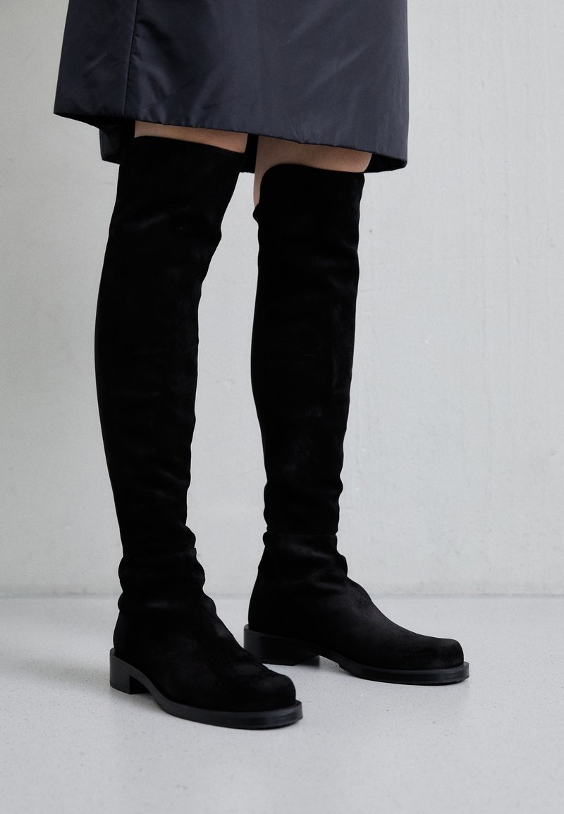 Stuart Weitzman BOLD BOOT - Kozačky nad kolena - black
