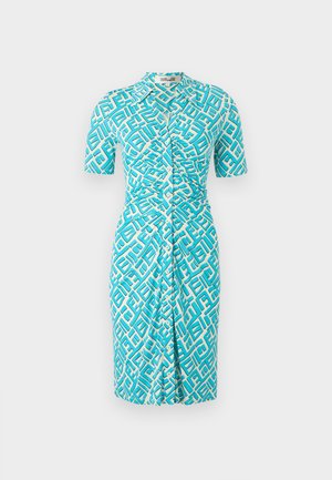 ZOEY DRESS - Skjortekjole - aquamarine