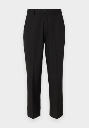 Selected Homme SLHLOOSE LIAM  - Kostiuminės kelnės - black