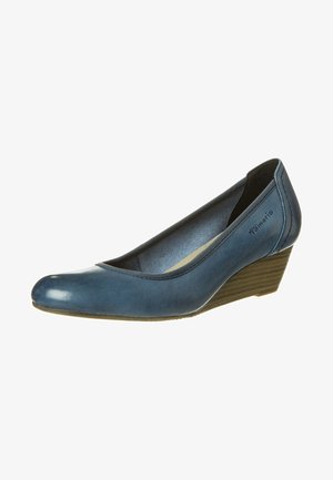 Tamaris, Escarpins compensés - blue denim
