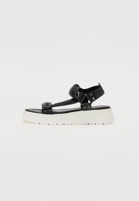 Sandali s platformo - black