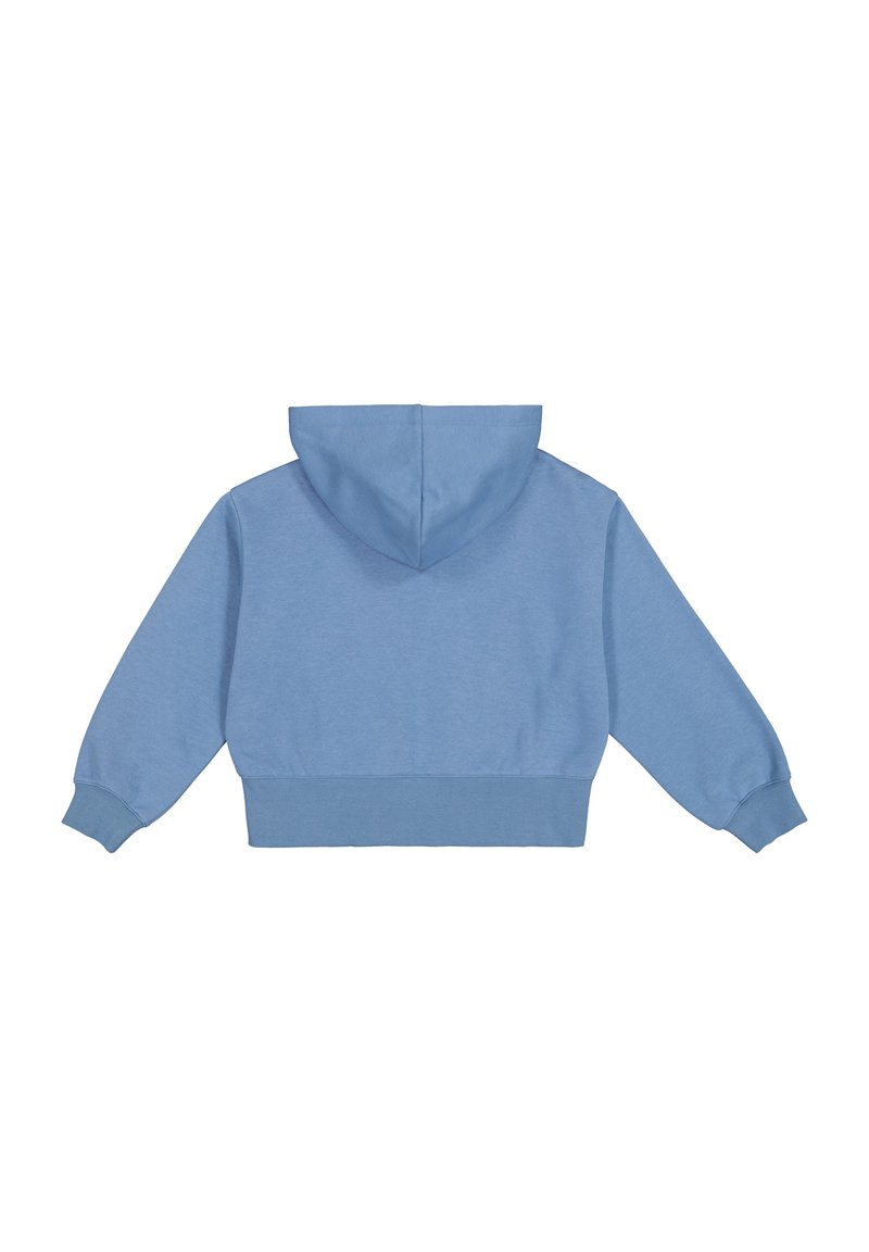 Champion HOODED SCRIPT SHOP Zip-up sweatshirt blue denim/light