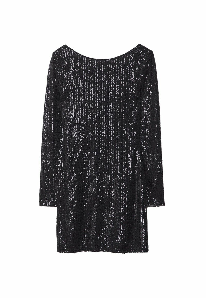 Stradivarius Cocktailjurk zwart Stradivarius Cocktailjurk zwart