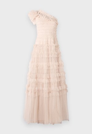 Needle & Thread LISETTE RUFFLE ONE SHOULDER GOWN - Vestido de fiesta - pearl pink