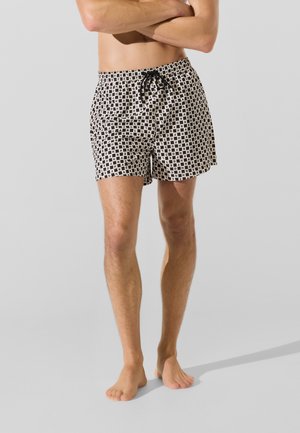 Badeshorts - checker-board