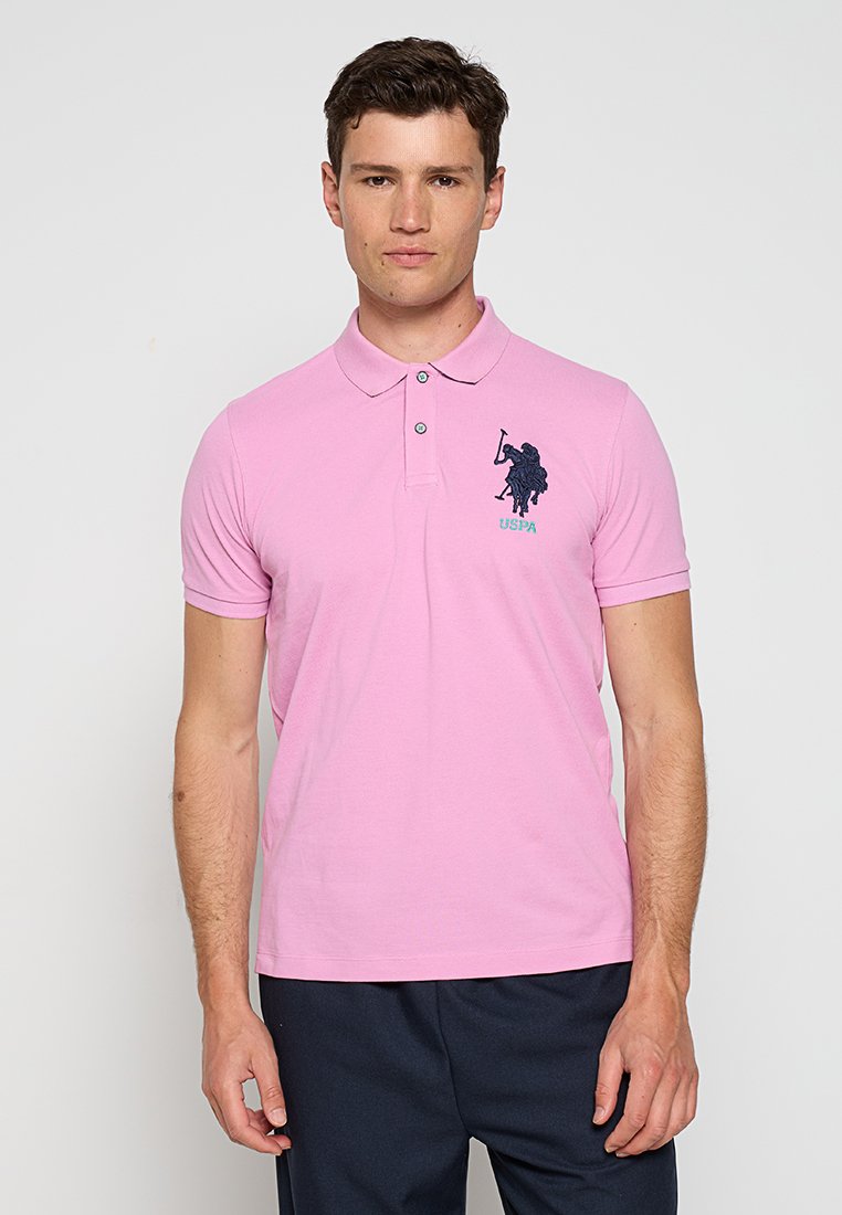 U.S. Polo Assn. Poloshirt donkerroze