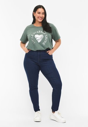 FLASH MIT SUPER - Jeans Skinny Fit - blue denim