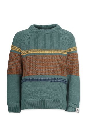 STRIKE  STRIPES - Strickpullover - sage