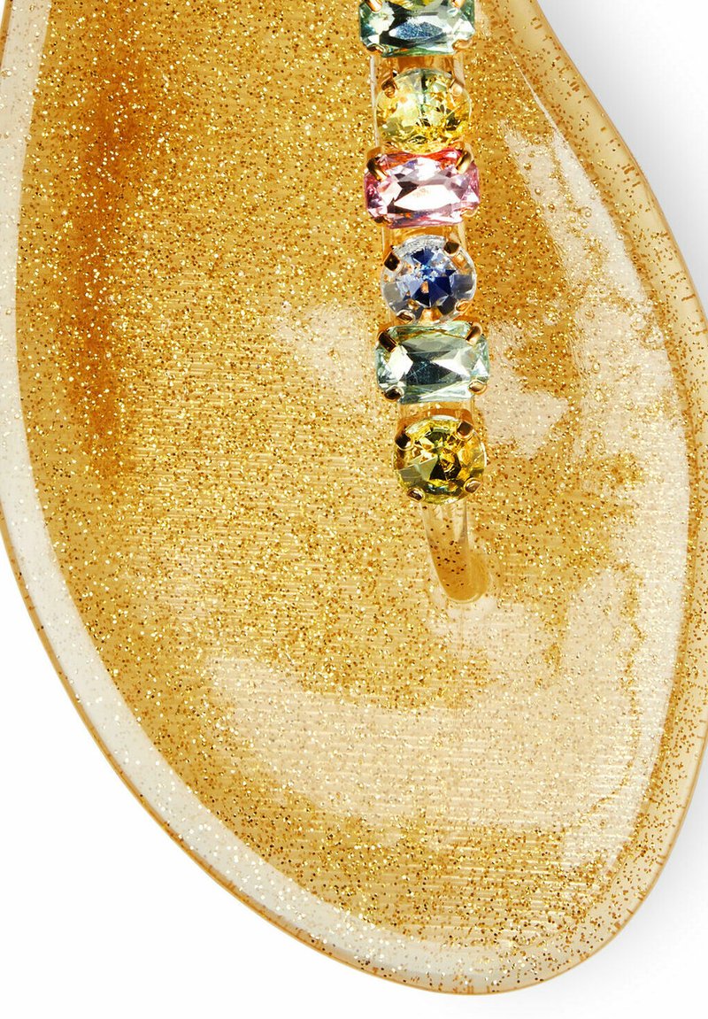 Damen Sneaker | Stuart Weitzman JAIDE GEM JELLY Zehentrenner gold/goldfarben - KK23001 Damen Sneaker | Stuart Weitzman JAIDE GEM JELLY Zehentrenner gold/goldfarben - KK23001