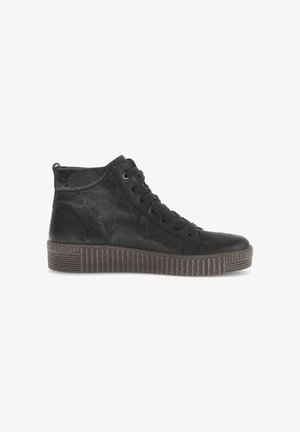 Gabor, GABOR SNEAKER HIGH - Sneaker high - black