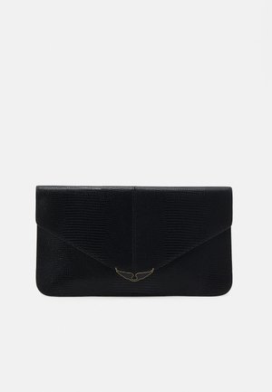 BORDERLINE POUCH EMBOSSED IGUA - Clutch - black