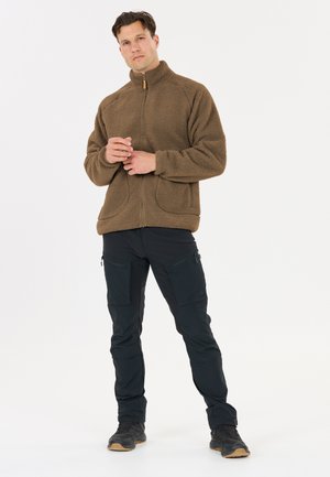 Whistler, FLEECEJACKE PIONEER - Fleece jacket - chocolate chip