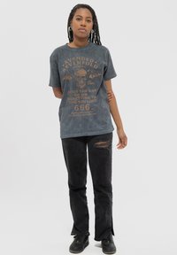 Paradiso Clothing AVENGED SEVENFOLD SEIZE THE DAY DIP DYE - Print T-shirt - black