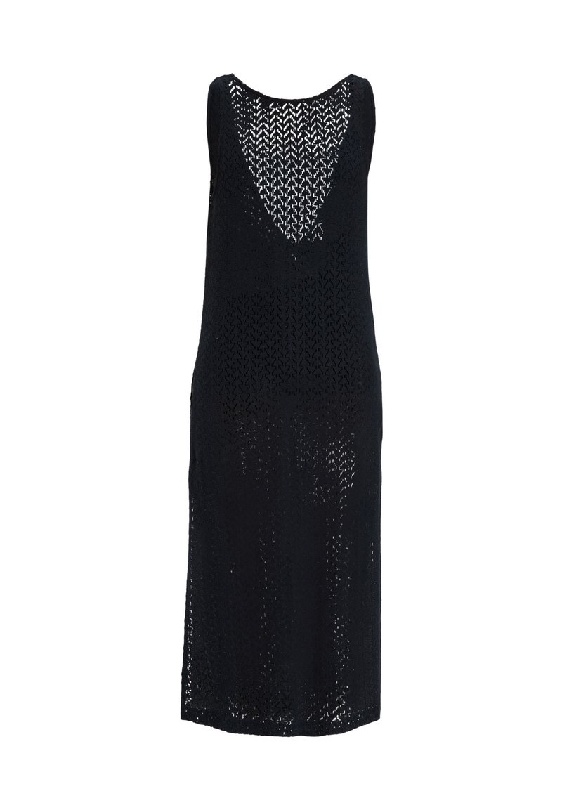 roxy beach dress uk Roxy The Good Direction Strappy Dress Azure Blue Palm Island Rg main image 0