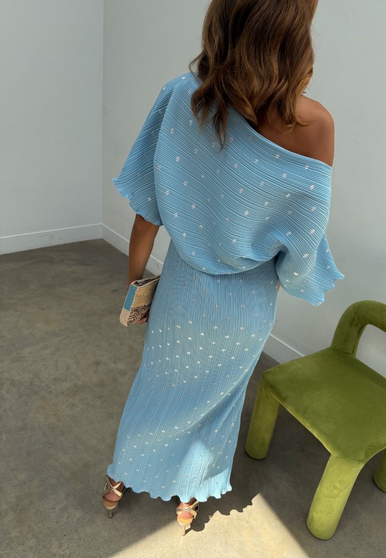 Never Fully Dressed TILLY DRESS - Cocktail dress / Party dress - blue -  Zalando.co.uk