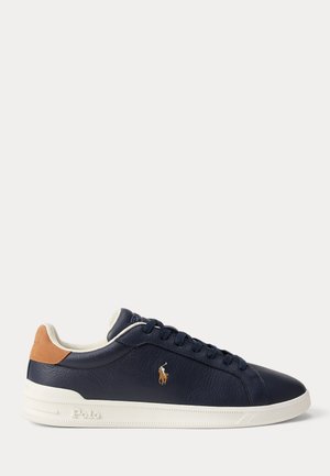Polo Ralph Lauren, HERITAGE COURT II LEATHER SNEAKER UNISEX - Baskets basses - navy