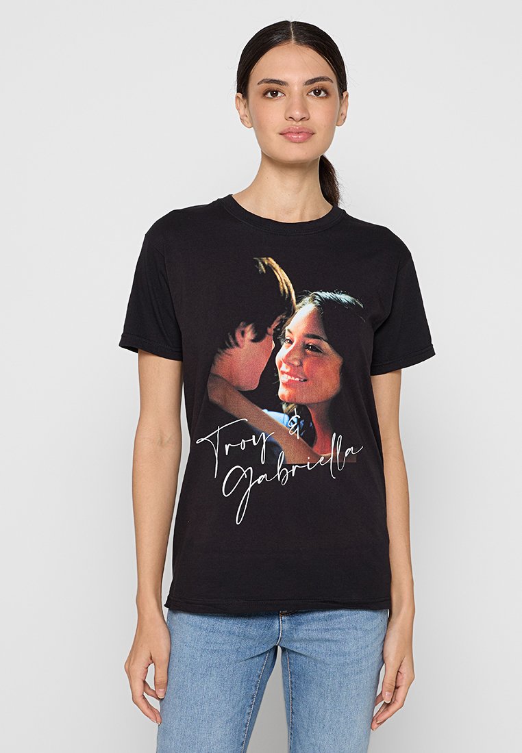 Disney T-shirt print zwart