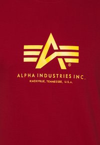 Alpha Industries Camiseta estampada - speed red