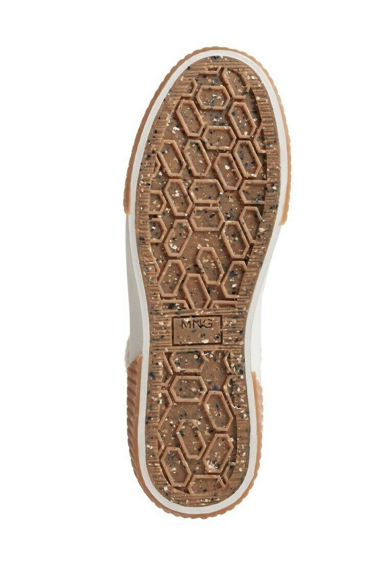 fluffy high top trainers