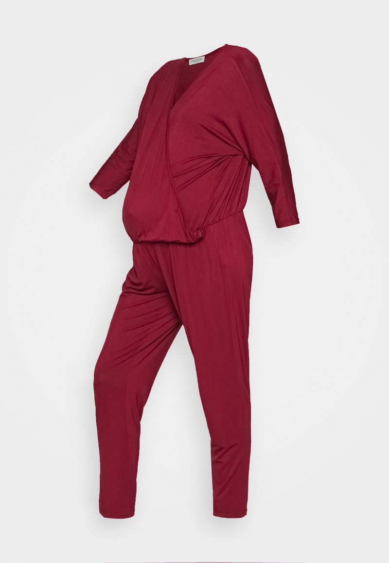 MAIAMAE Jumpsuit donkerrood