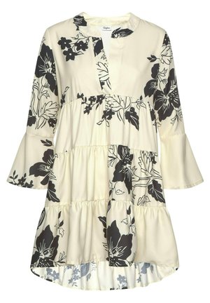 LASCANA Freizeitkleid - creme-schwarz