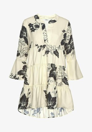 LASCANA, Freizeitkleid - creme-schwarz