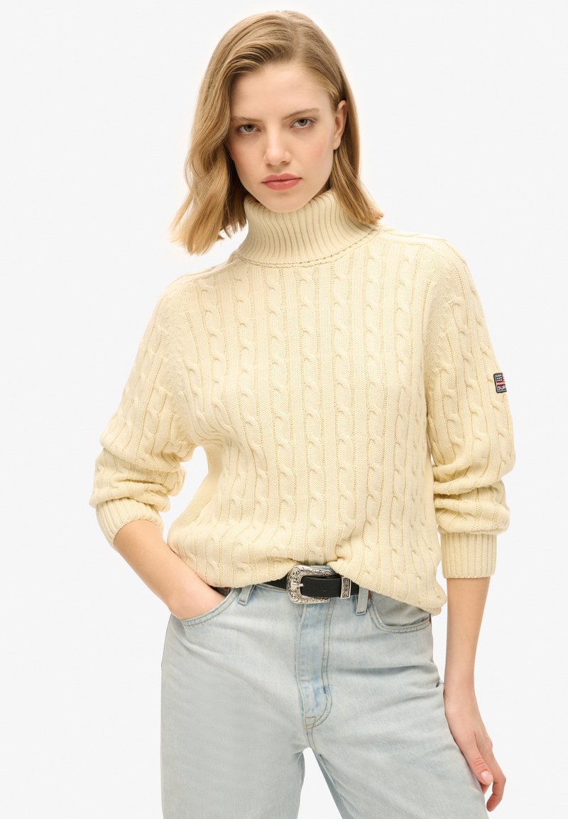 Superdry & Co SLOUCHY jasnożółty