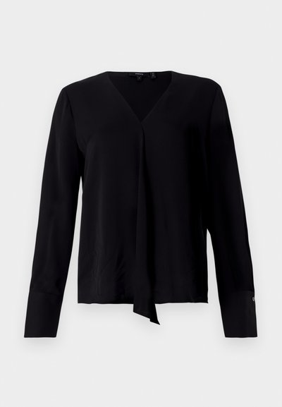 Theory HIDDEN SLIT MODER - Blouse - black