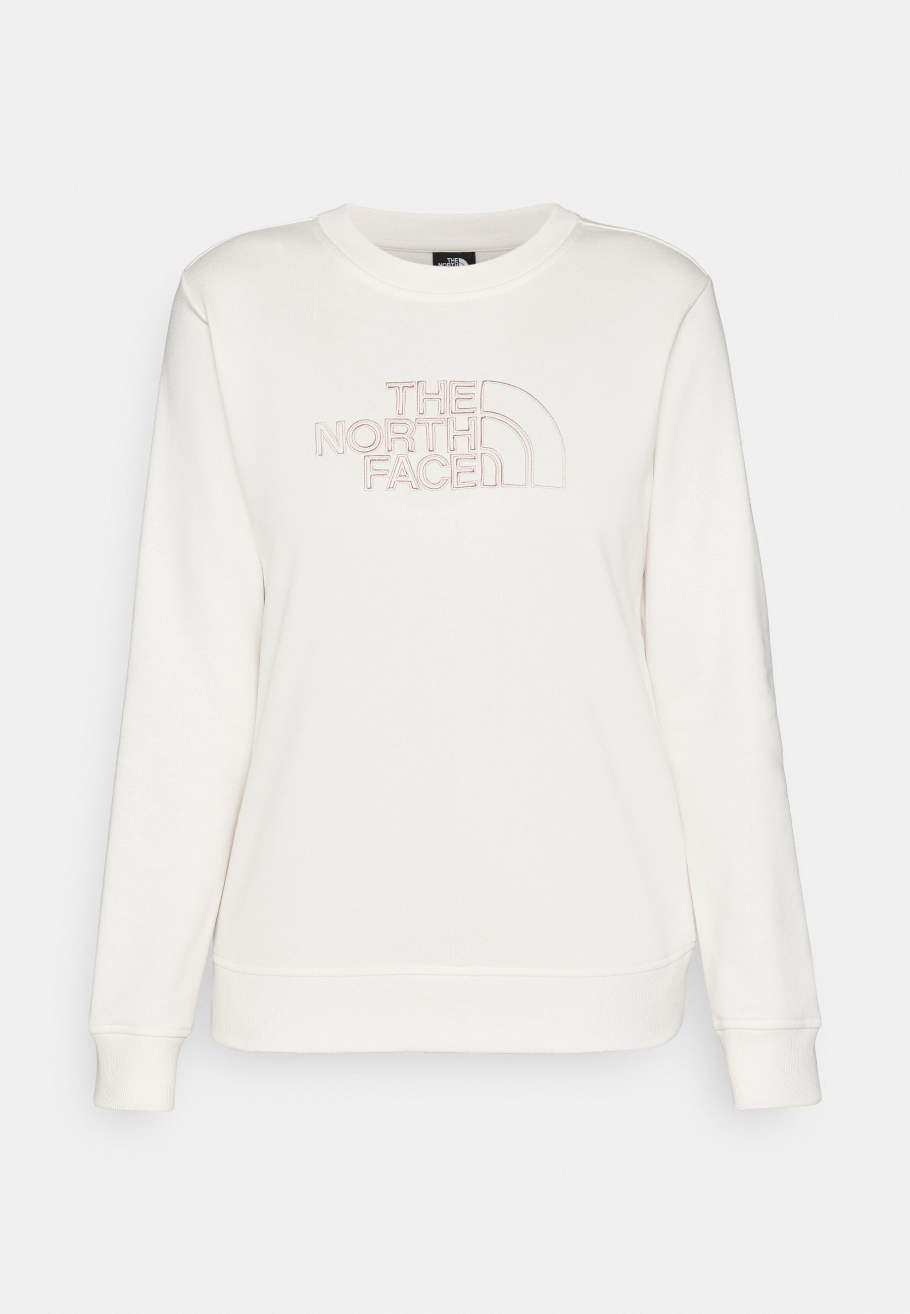売れ筋商品|||ノースフェイス パーカー・スウェットシャツ レディース アウター DREW PEAK LIGHT CREW - Sweatshirt - white dune/l pink The North Face DREW PEAK LIGHT CREW - Sweatshirt - white