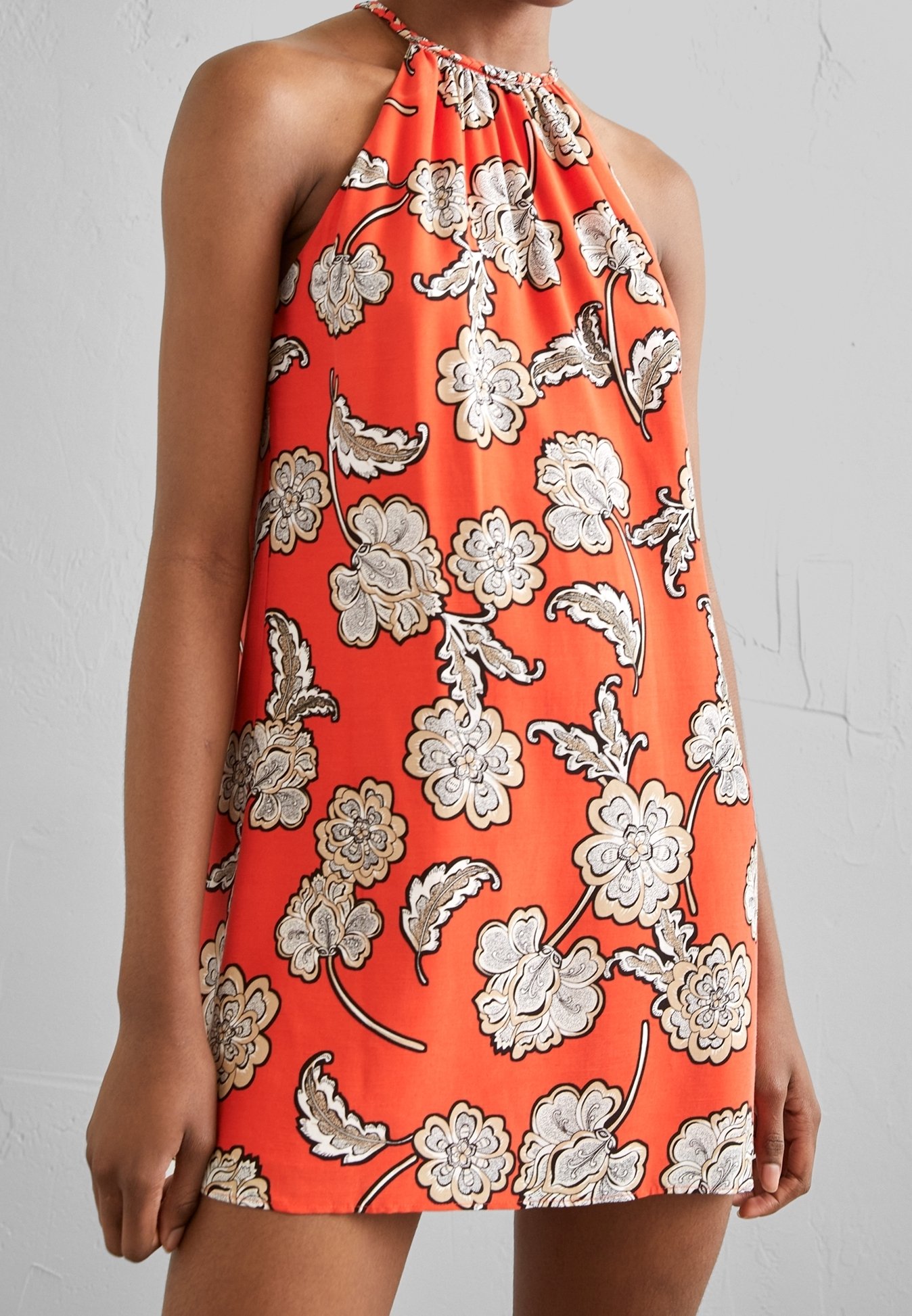 Alice + Olivia Day dress - red - (Pre-owned) - Zalando.ie