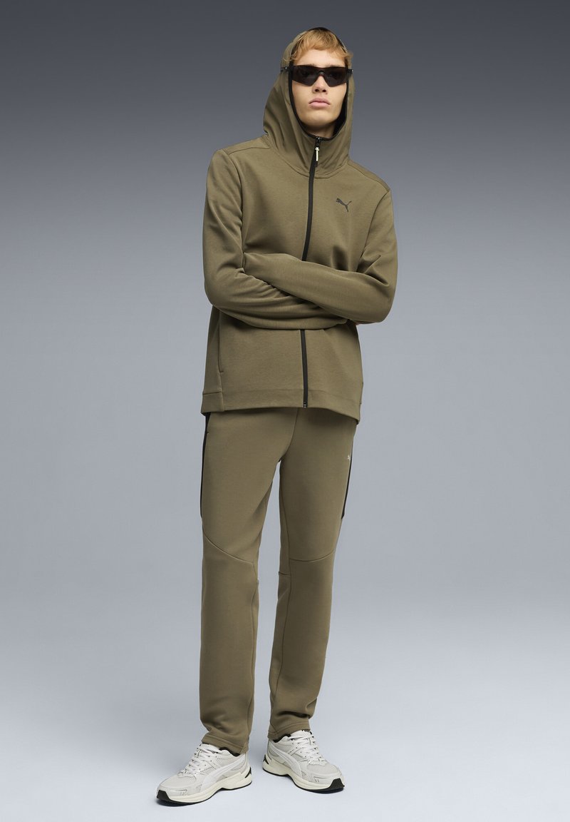 Puma Teplákové kalhoty - loden green