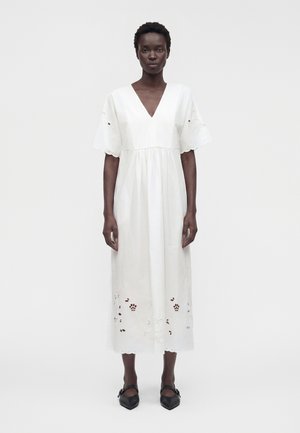 Weekend Max Mara, WKDTARTUFO - Μάξι φόρεμα - bianco