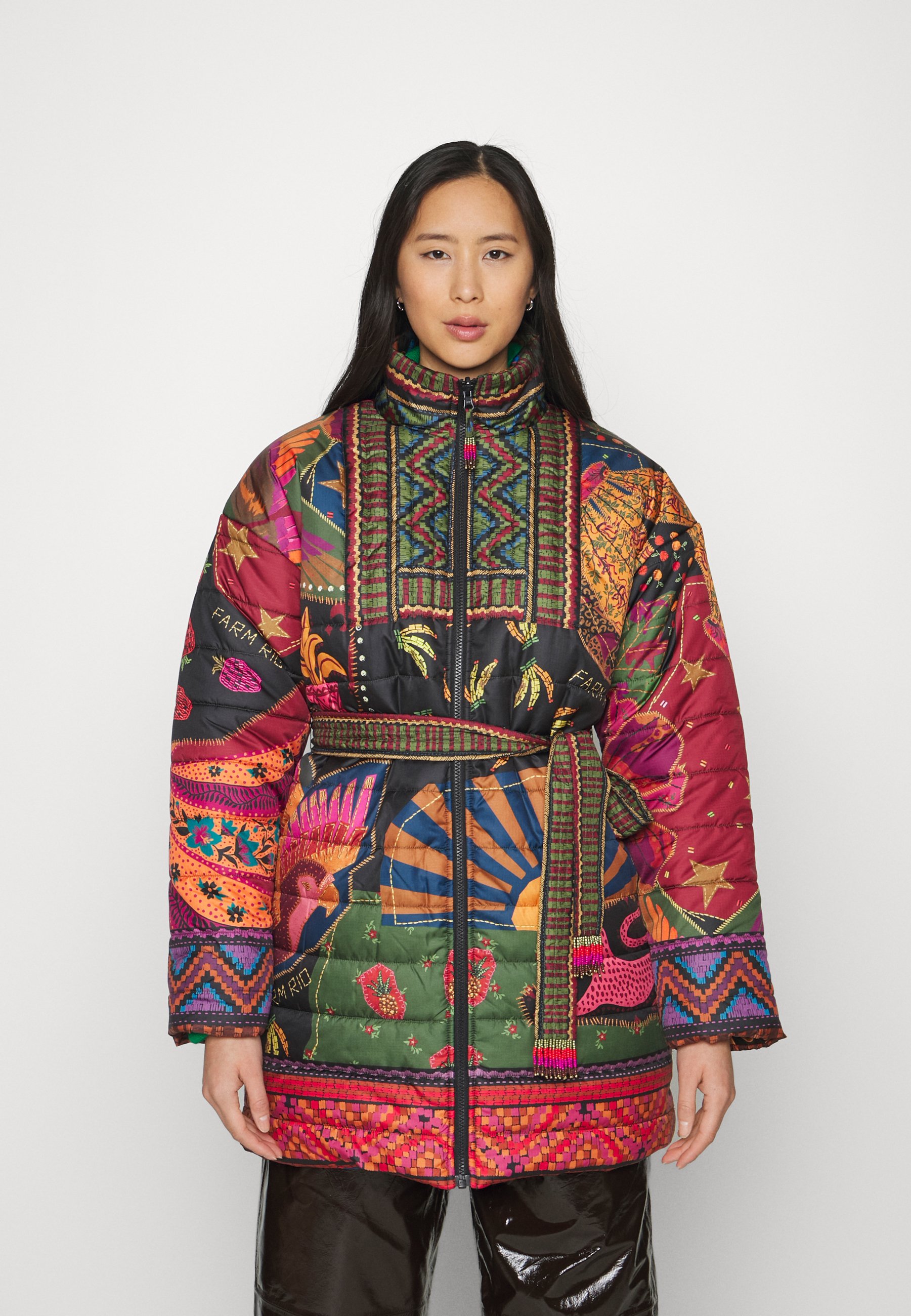 Farm Rio CRAZY PUFFER JACKET - Classic 