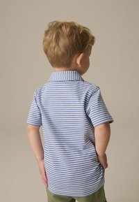 Next REGULAR FIT - SHORT SLEEVE STRIPE - Poloshirts - blue white