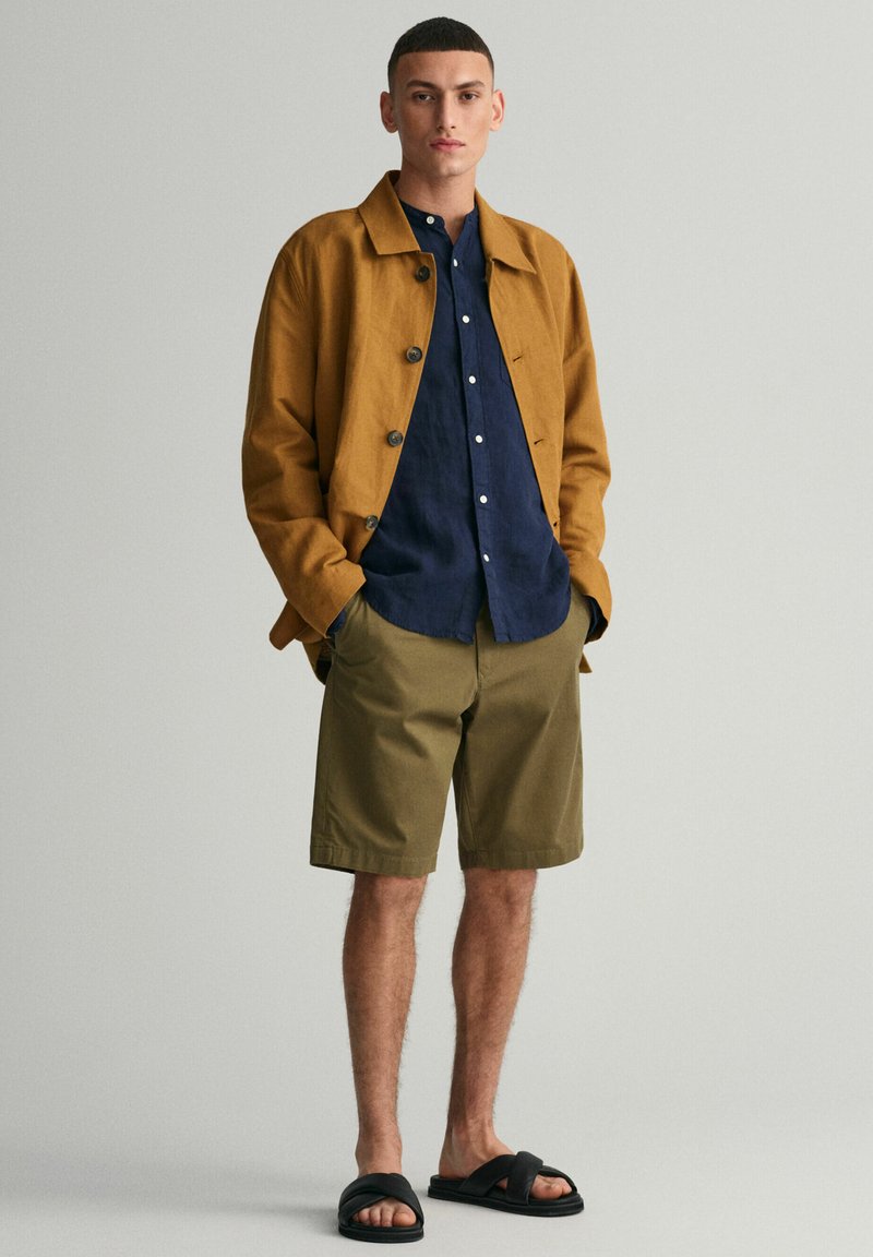 Gant Overhemd donkerblauw