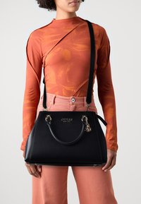Guess EVELUNE GIRLFRIEND SATCHEL - Torbica - black