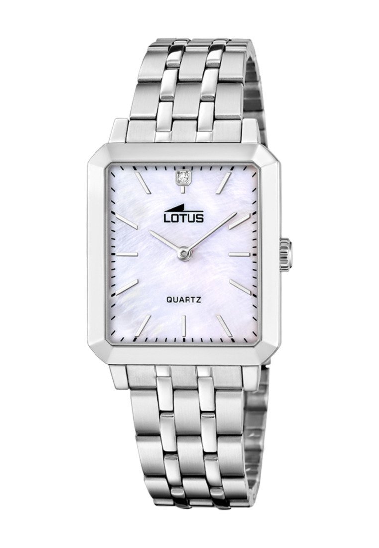 Zinzi horloge met roze wijzerplaat - Stalen band roségoudkleurig - ZIW208